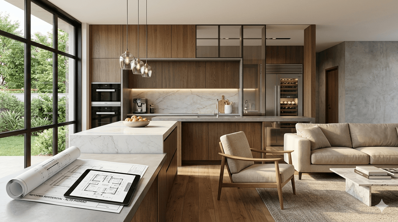 Construção de casas de madeira e estrutura residencial pela MCK